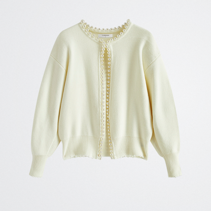 Lucille - Classic Pearl Cardigan
