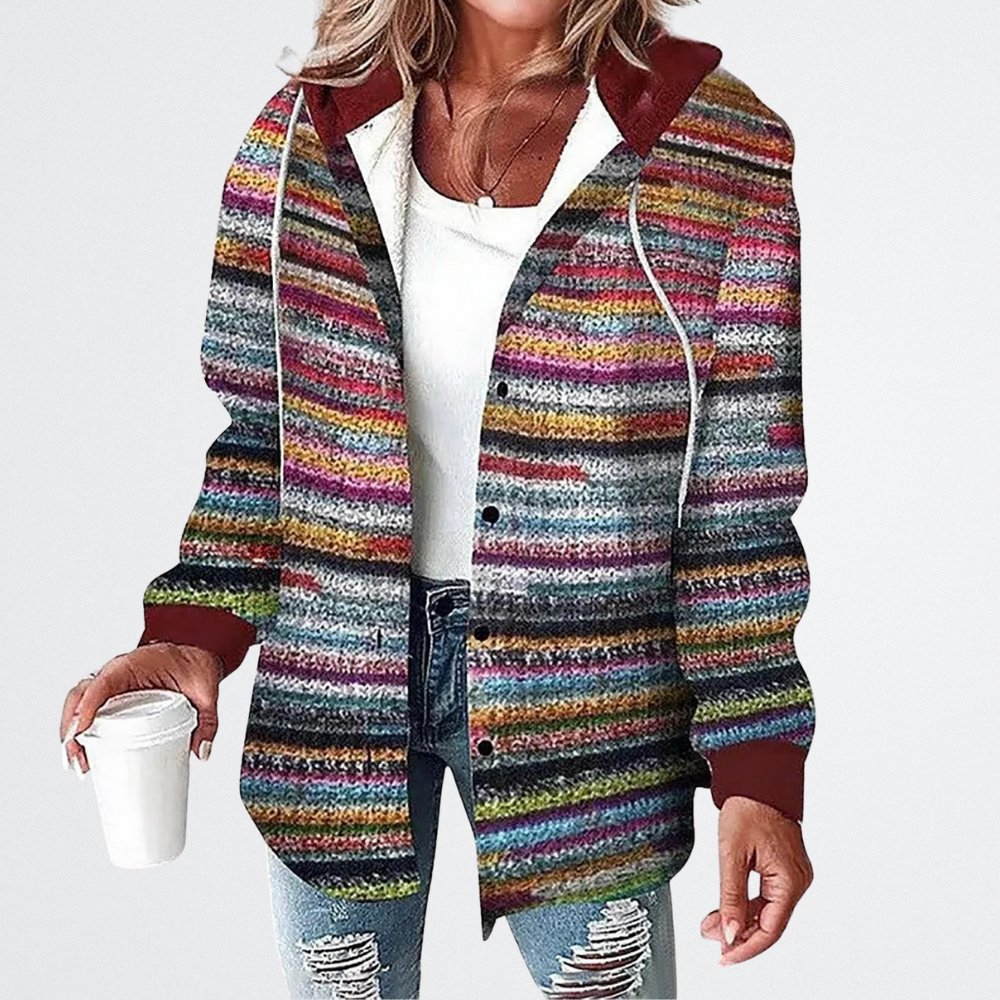 Elysia - Cozy Check Jacket