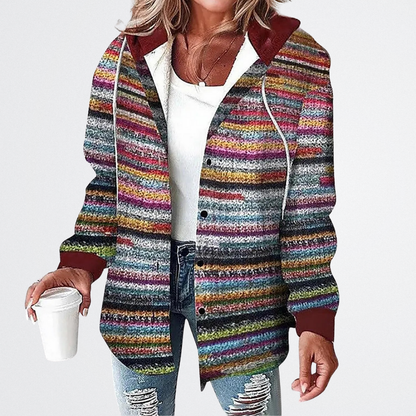 Elysia - Cozy Check Jacket