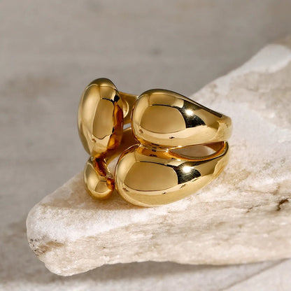 Fitton - Gold Bubble Modern Ring
