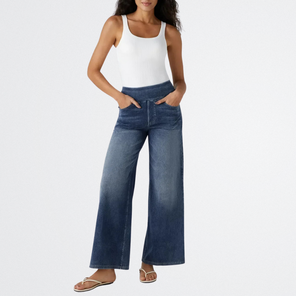 Thalia - Relaxed Wide-Leg Jeans