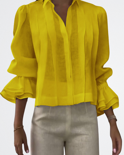 Serafina - Elegant Sheer Blouse