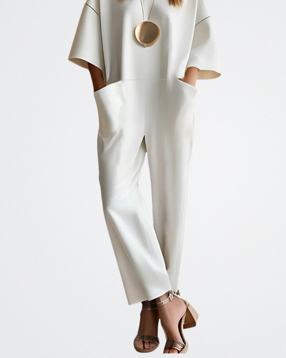 Claire - Modern Minimalist Jumpsuit
