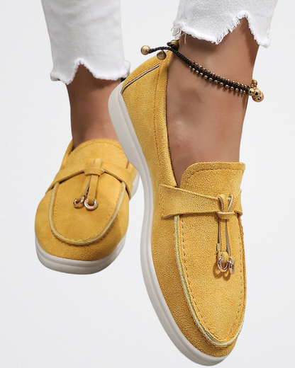 Avery - Soft Suede Loafers