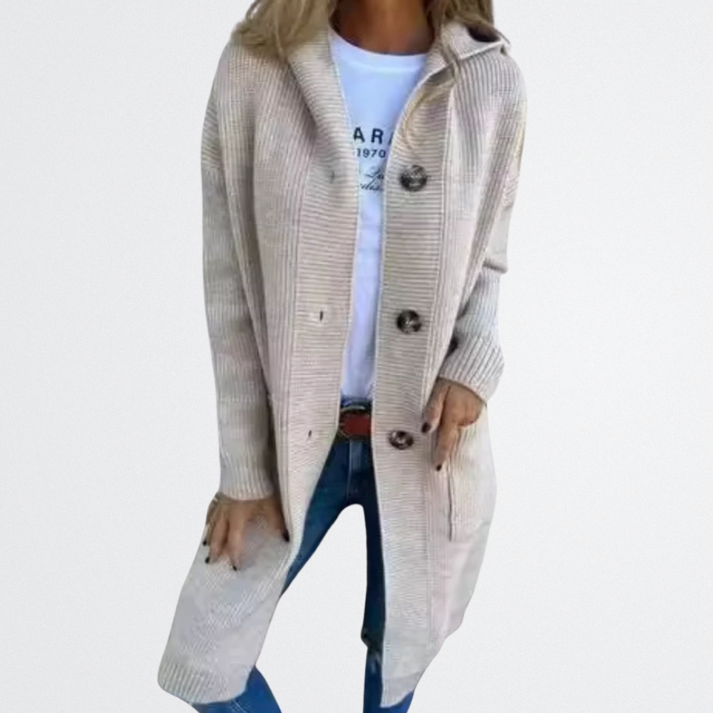 Fiora - Relaxed Fit Knit Coat