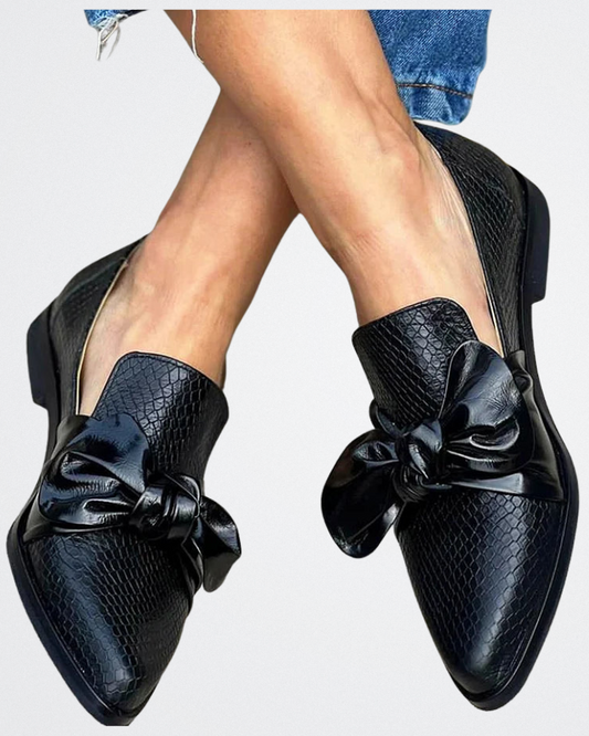 Faith - Noir Charm Loafers