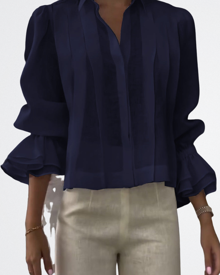 Serafina - Elegant Sheer Blouse