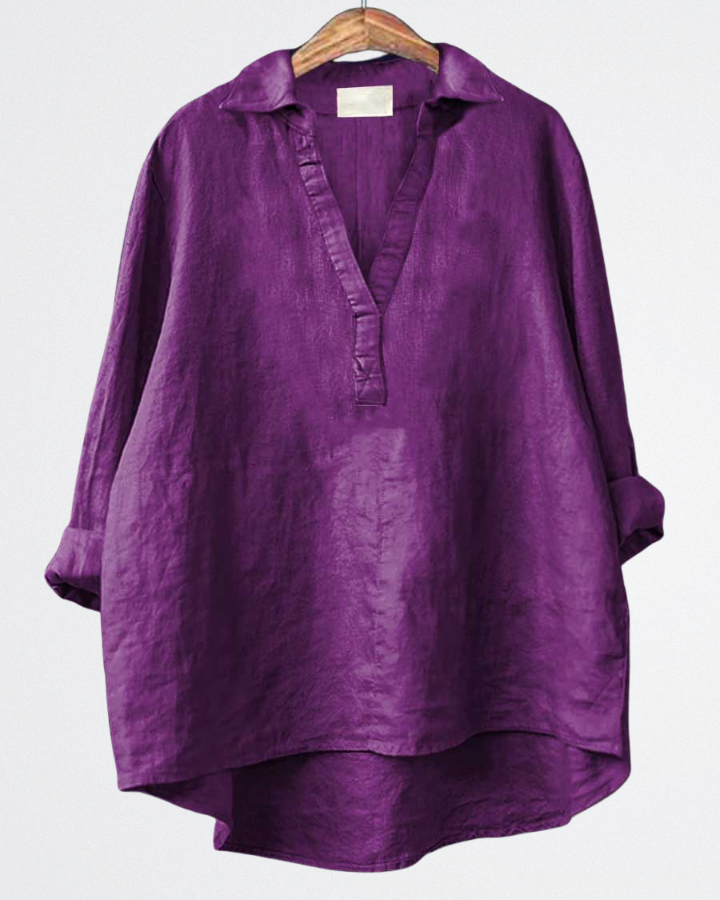 Gabriella - Relaxed Linen Tunic