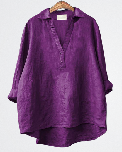 Gabriella - Relaxed Linen Tunic