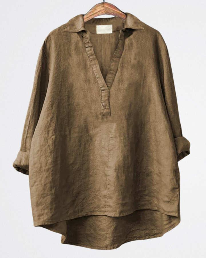 Gabriella - Relaxed Linen Tunic