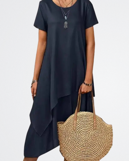 Calindra -  Asymmetrical Summer Dress