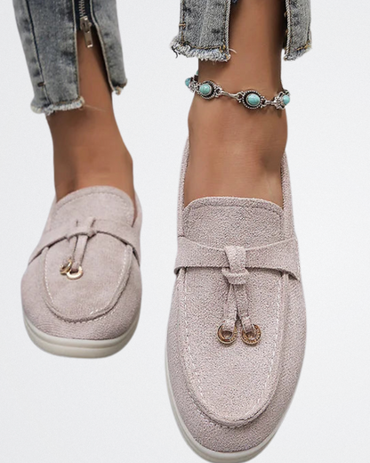 Avery - Soft Suede Loafers