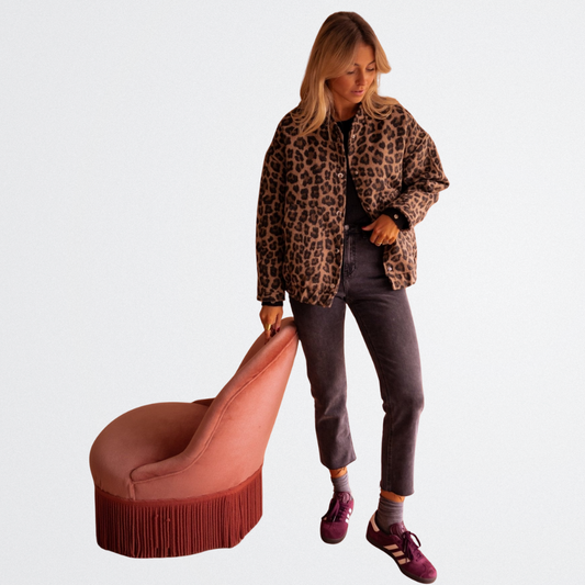Brielle - Cozy Leopard Jacket