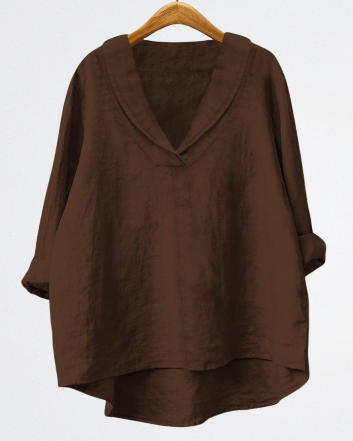 Brynn - Warm Linen Overshirt