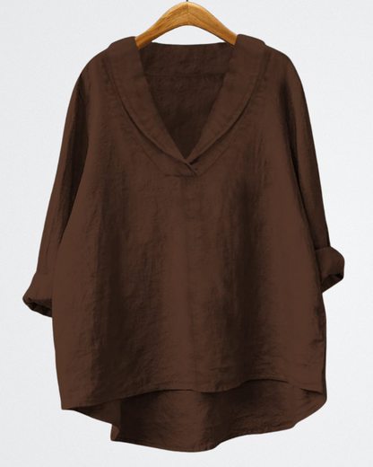 Brynn - Warm Linen Overshirt