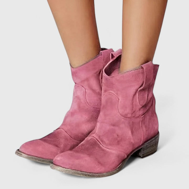 Kylenrah - Suede Western Boots