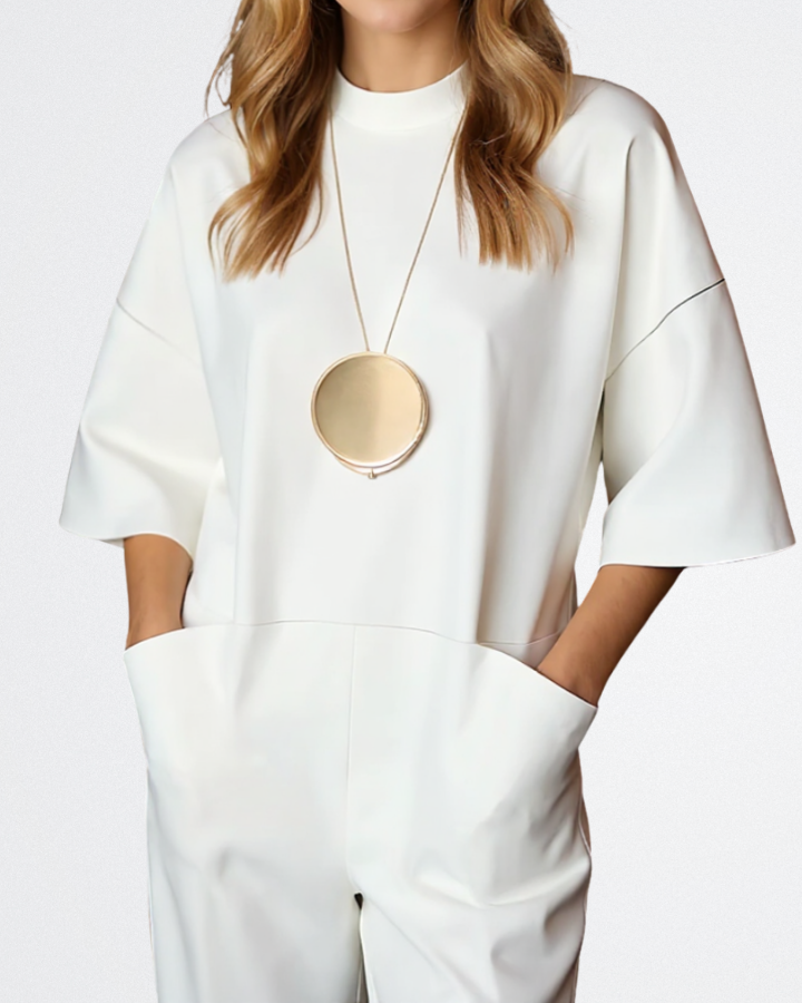 Claire - Modern Minimalist Jumpsuit