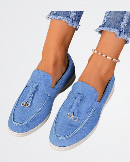 Avery - Soft Suede Loafers