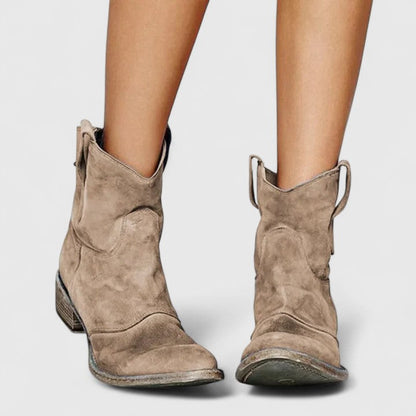 Kylenrah - Suede Western Boots