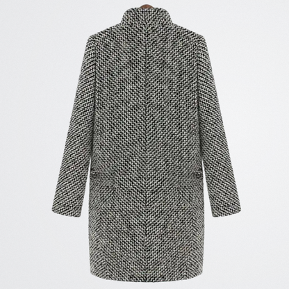 Adira - City-Chic Tweed Coat