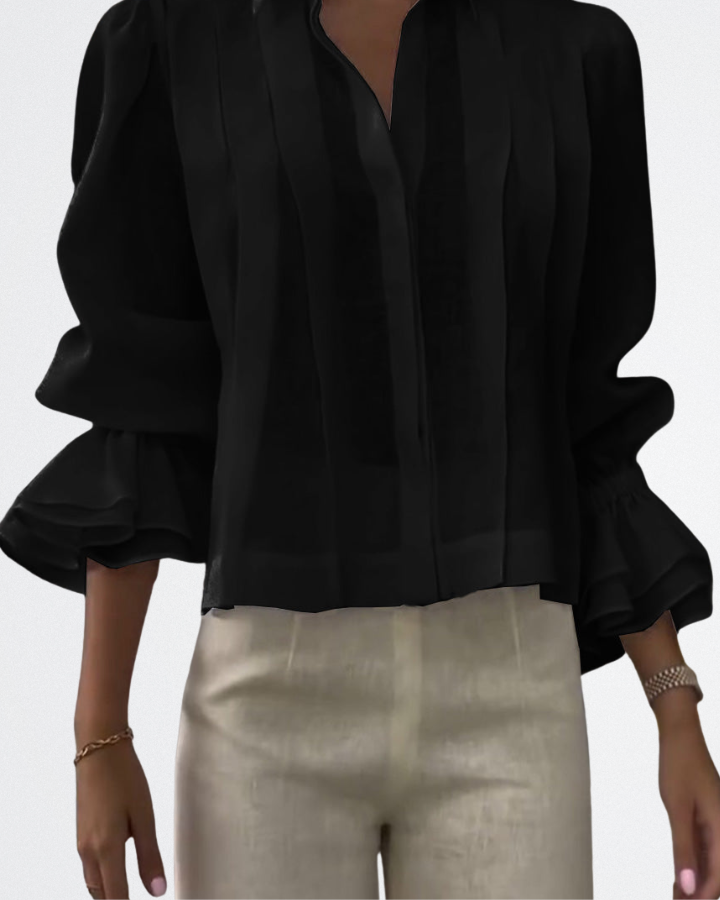 Serafina - Elegant Sheer Blouse