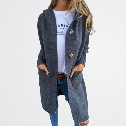 Fiora - Relaxed Fit Knit Coat