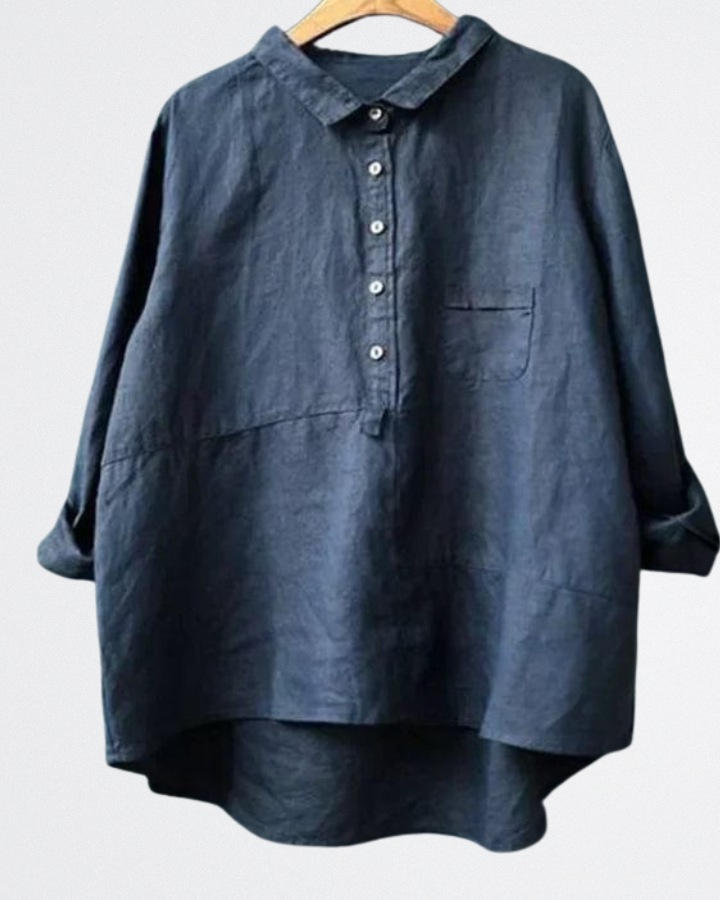 Lila - Earthy Linen Top