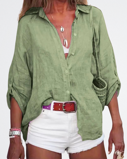 Zaira - Effortless Beach Shirt