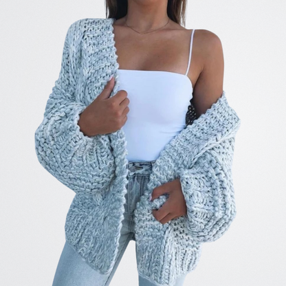 Alina - Oversized Knitwear Cardigan
