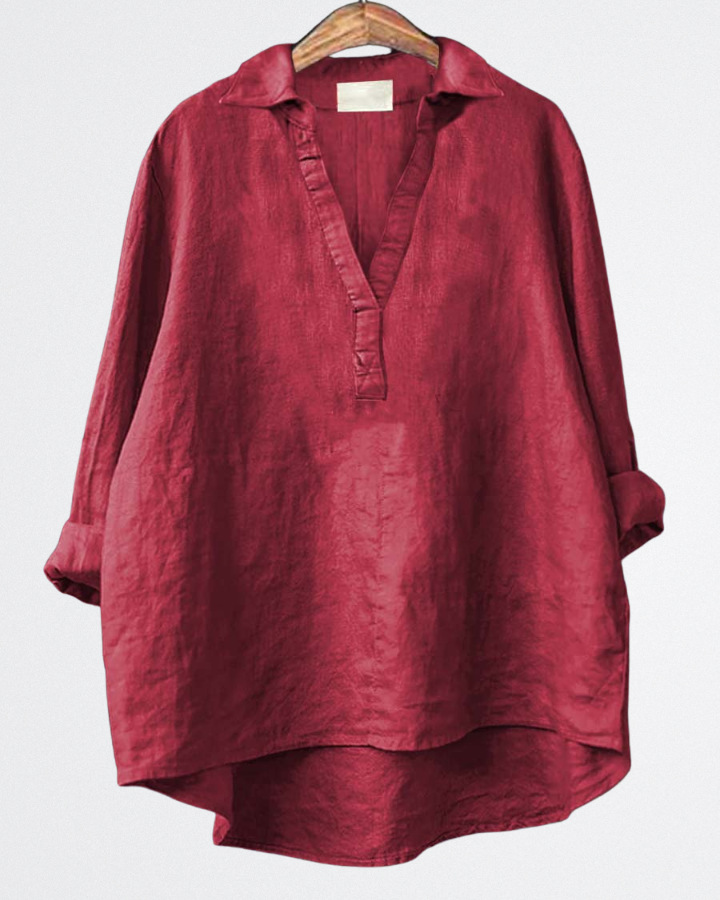 Gabriella - Relaxed Linen Tunic