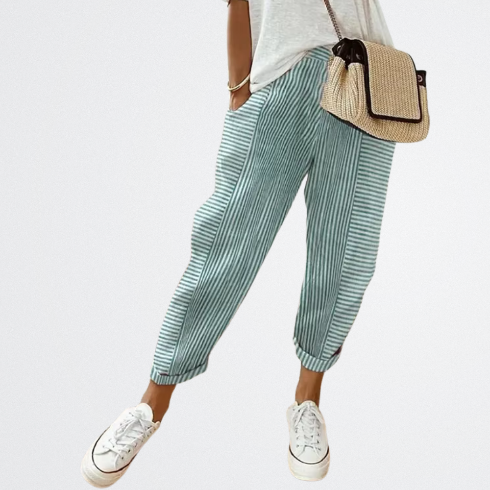 Vanya - Coastal Stripe Pants
