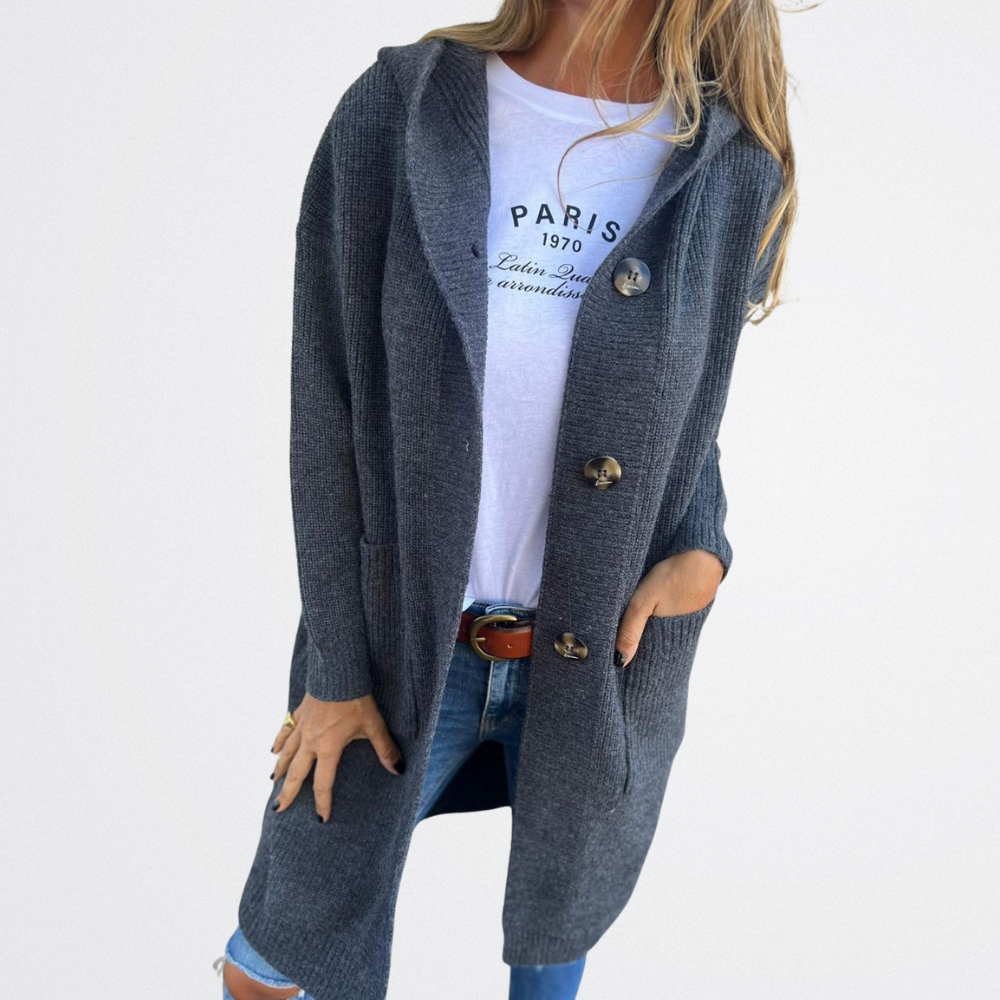Fiora - Relaxed Fit Knit Coat