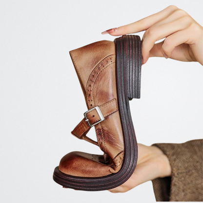 Seraya - Retro Brogue Mary Jane