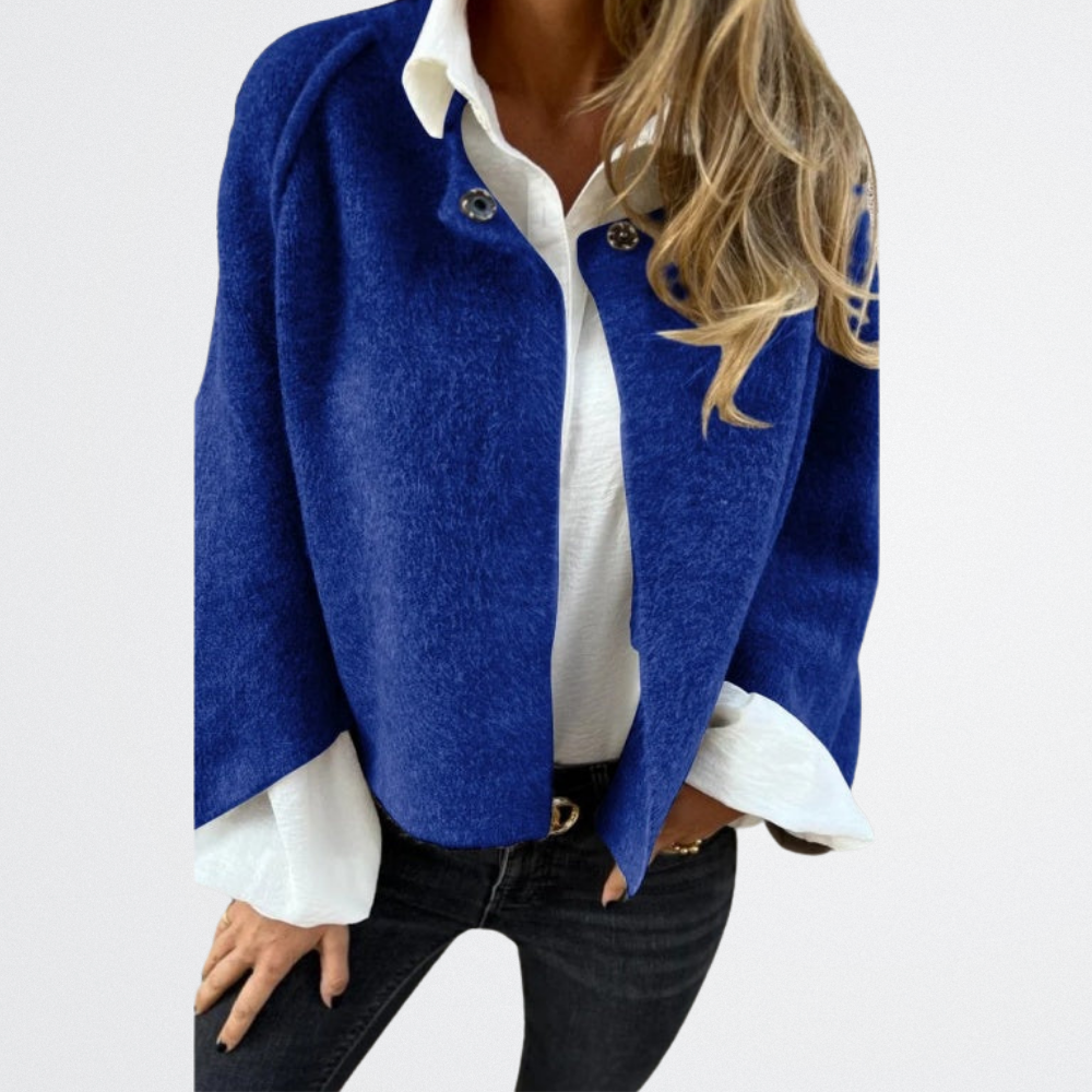 Elara - Buttoned Cape