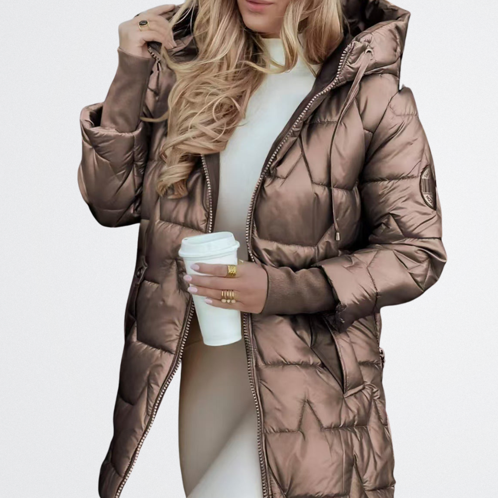 Zariah - Glossy Winter Puffer