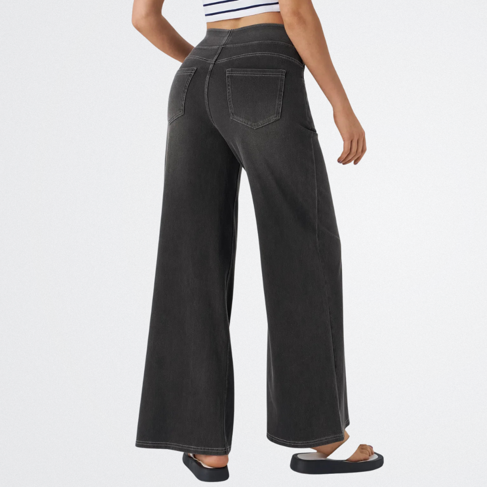 Thalia - Relaxed Wide-Leg Jeans