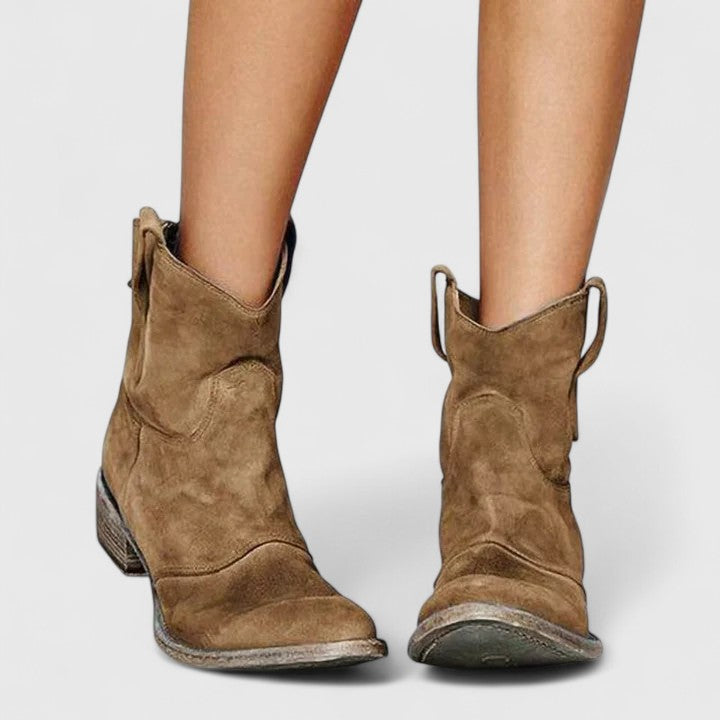 Kylenrah - Suede Western Boots