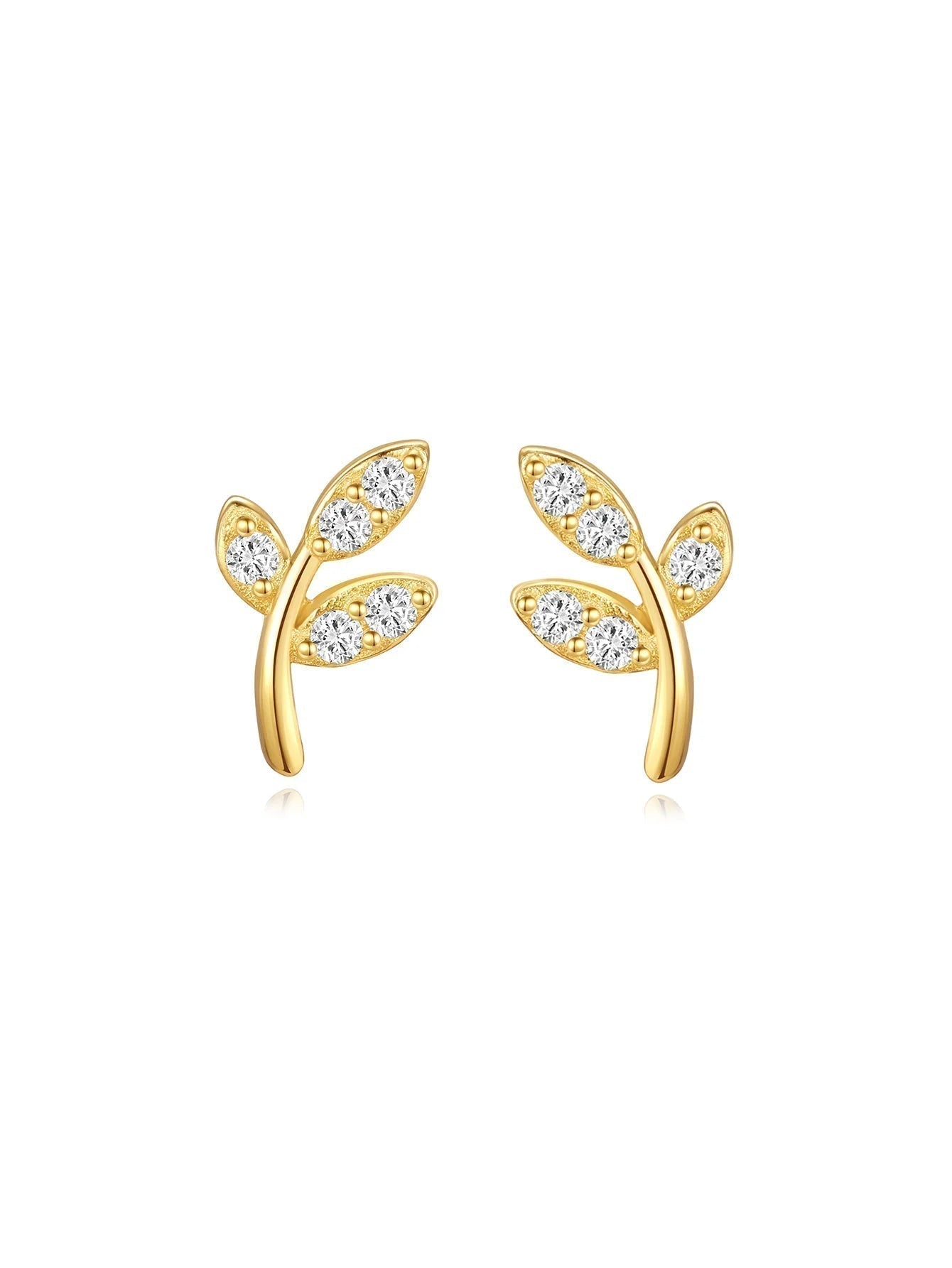 Mollie - Butterfly Earrings with Zirconia