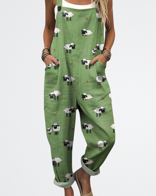 Luna - Meadow Sheep Jumpsuit