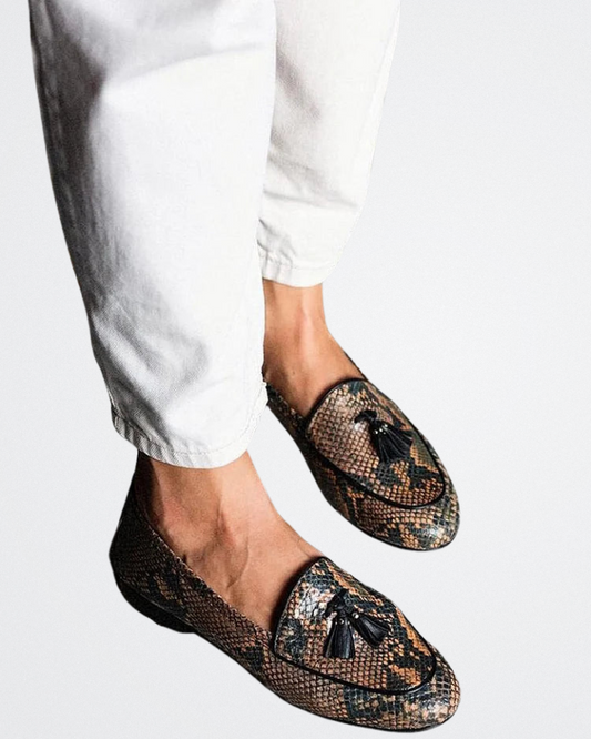 Addison - Exotic Tassel Loafers