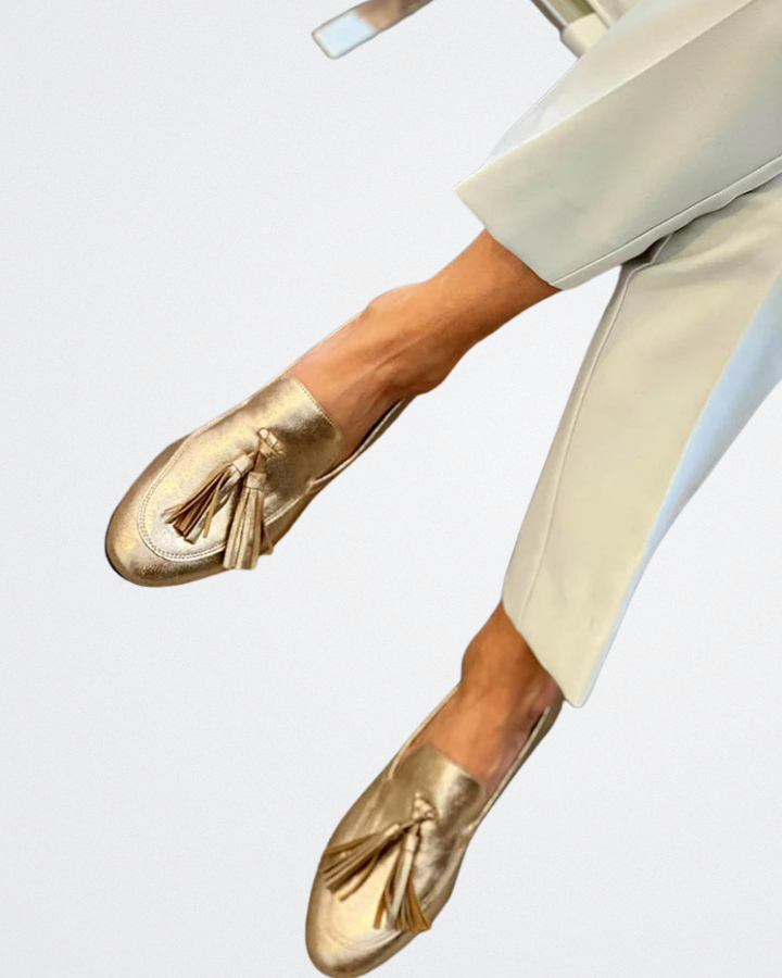 Piper - Gleam Tassel Loafers