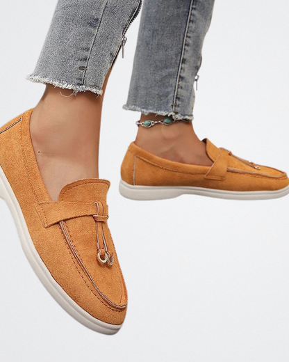 Avery - Soft Suede Loafers