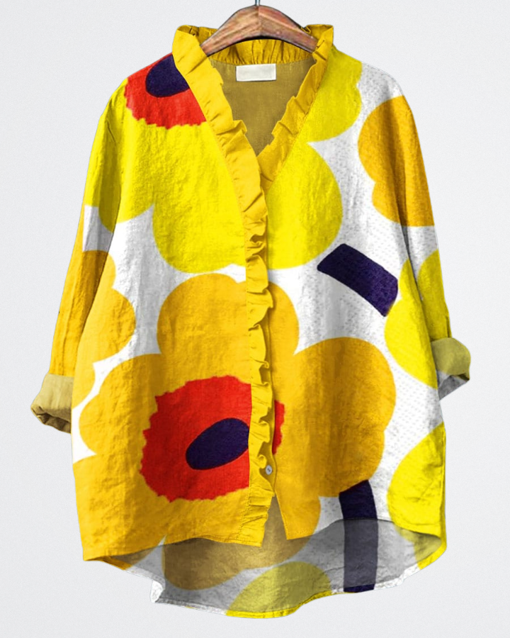 Delilah - Vibrant Petal Tunic