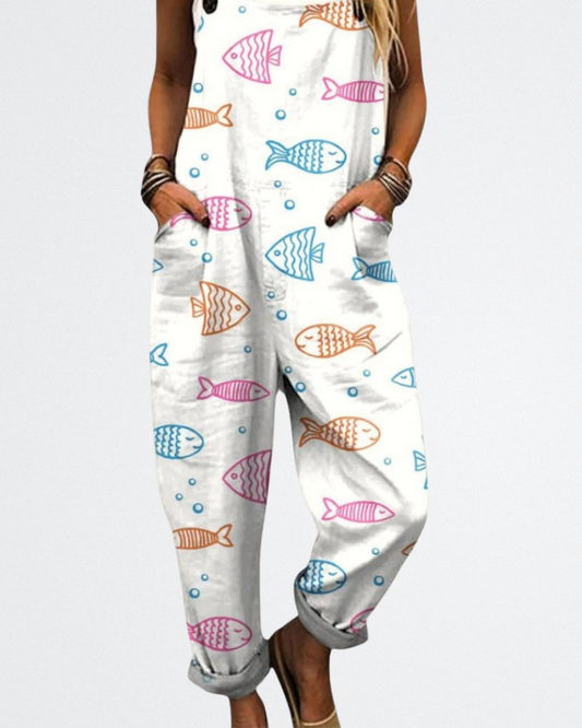 Marina - Coastal Catch Jumpsuit