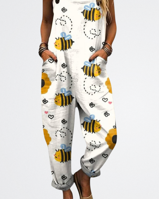 Ivy - Bee Meadow Jumpsuit