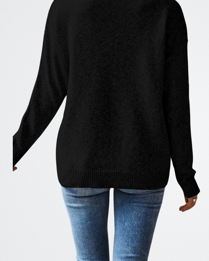 Novara - V-Neck Textured Sweater