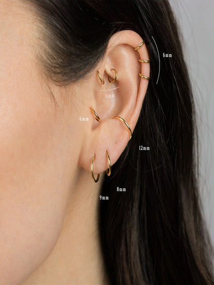 Waterproof Round Earring or Nose Ring – Lysle